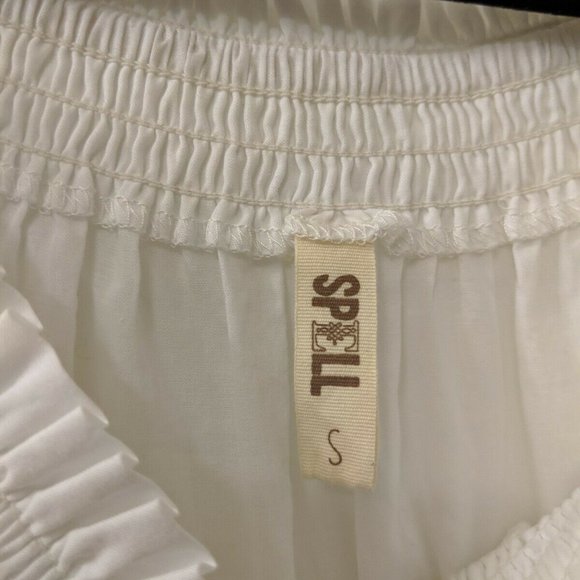 Sample Spell & the Gypsy Collective Designs Blouse - White - Sz S - Picture 4 of 4